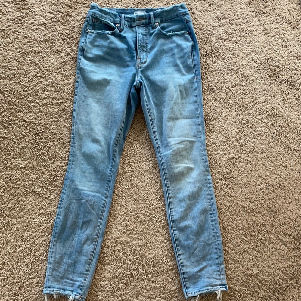 Good American Good Legs high waisted jeans